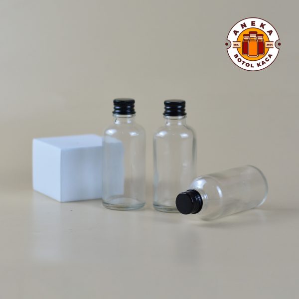 Botol Kaca Mini Tutup Aluminium 50 ml - Image 3